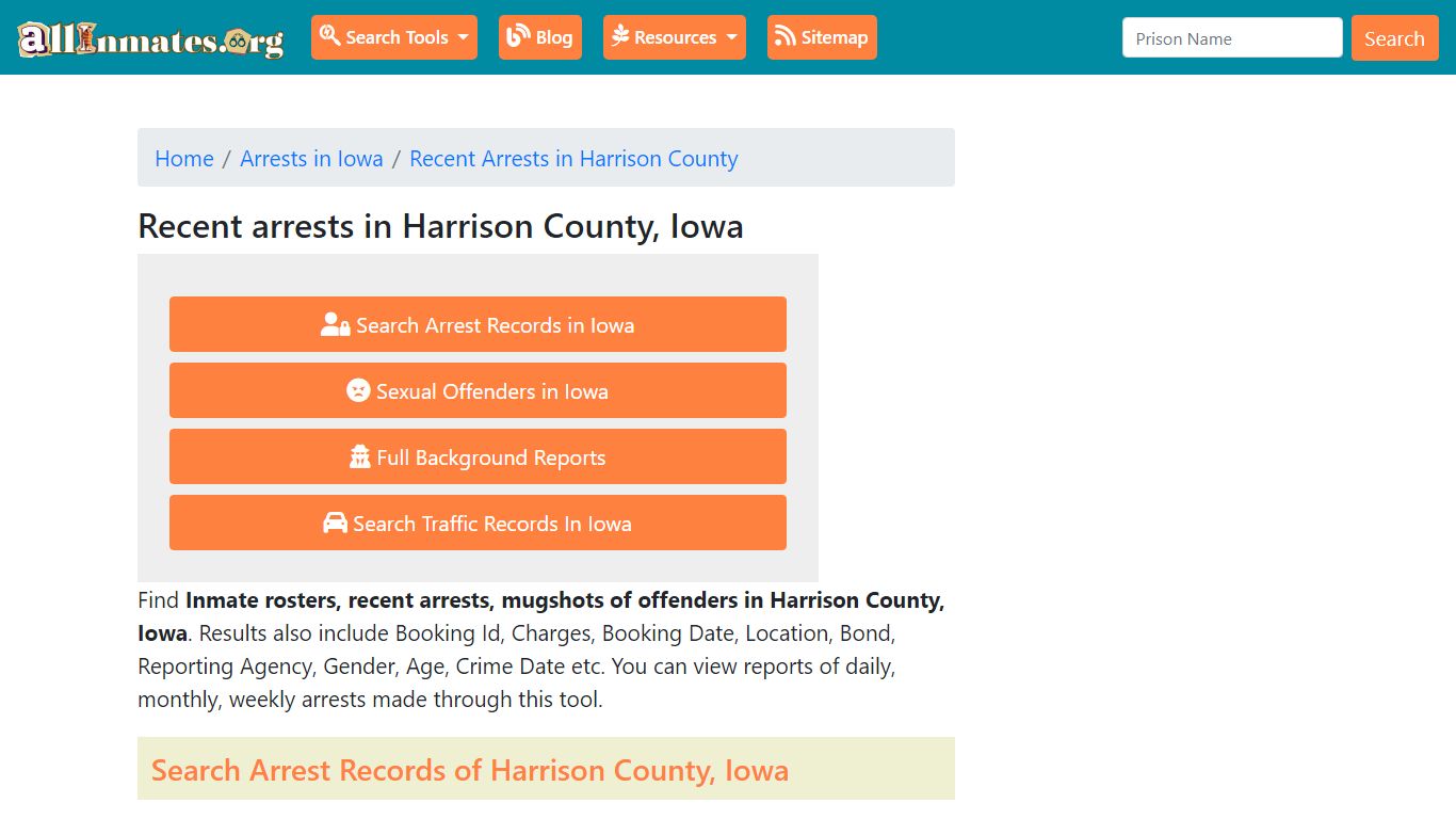 Recent arrests in Harrison County, Iowa | Mugshots, Rosters, Inmates ...